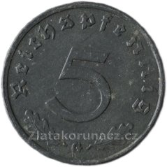 Německo - 5 Reichspfennig 1940 G