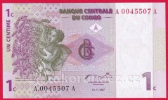 Kongo - 1 Centime 1997