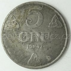 Norsko - 5 ore 1942