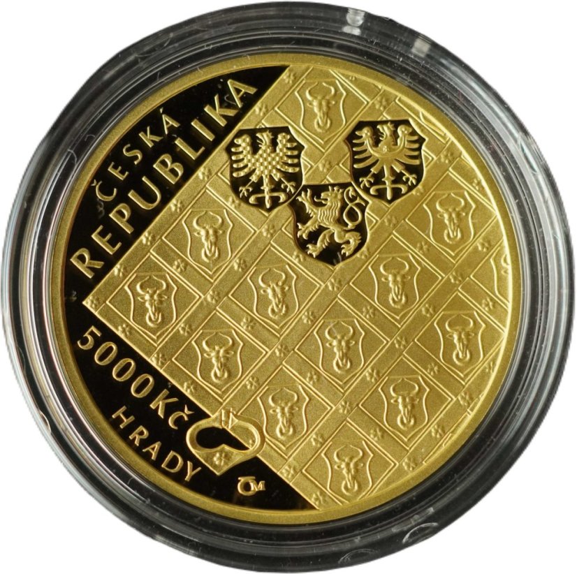 2017 - 5 000 Kč Perštejn Proof