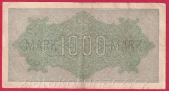 Německo - 1000 mark 15.9.1922 - série Nd-VL