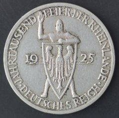 Německo - Výmar -  3 marka 1925 A