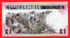 Zambia - 1 kwacha 1980-1988