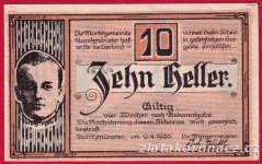Aurolzmünster - 10 haléřů - 1920