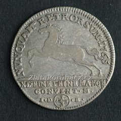 Německo - Brunswich - Wolfenbutel - 1/3 tolaru 1765 I.D.B.