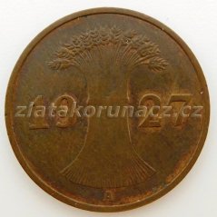 Německo - 1 Reichspfennig 1927 A