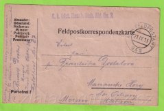 Rakousko-Uhersko - Razítko K.k.Ldst.Eisenb.Sich.Abt.No.2
