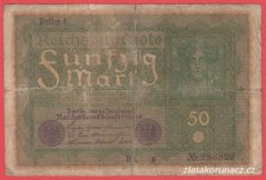 Německo - 50 mark 24.6.1919 - série RLa-pořadí 1