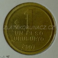 Uruguay - 1 peso 2007