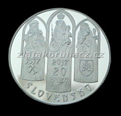 2017 - 20€ - Levoča - Proof
