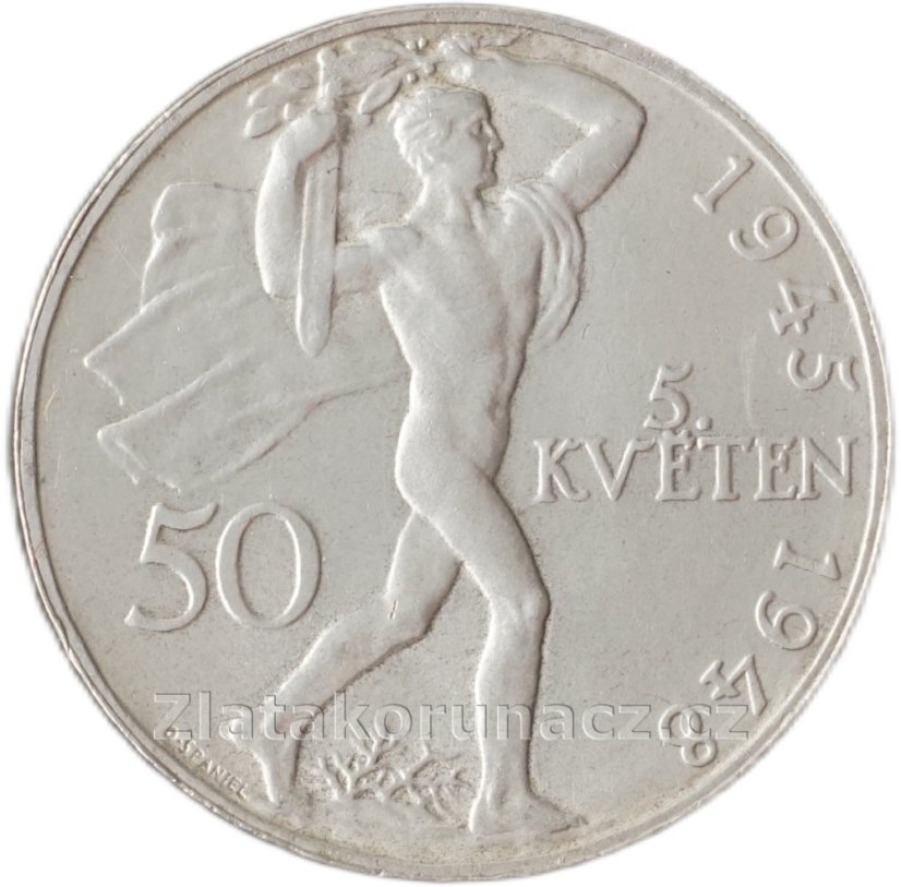 3. výr. Pražského povstání - 50 Kčs 1948
