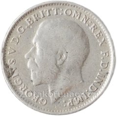 Anglie - 3 pence 1918