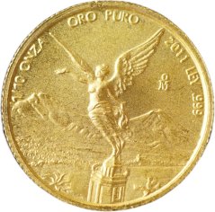 Zlatá mince Mexiko - 1/10 Oz Libertad 2016