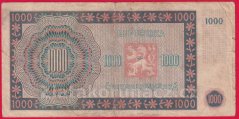 1000 Kčs 1945 29 E