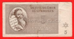 5 K - Terezínská poukázka A 014