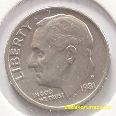 USA - 1 dime 1981 P