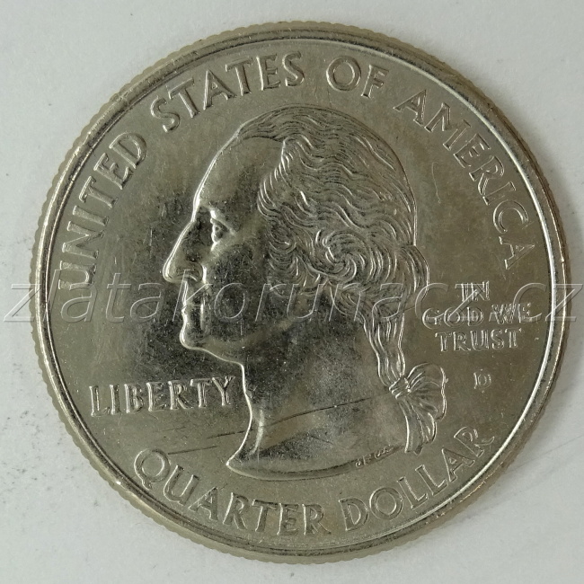 USA - Massachusetts - 1/4 dollar 2000 D