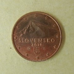 Slovensko - 1 cent 2010