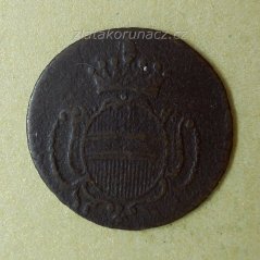 Haléř 1777 bz.