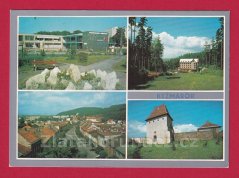 Kežmarok - náměstí, hotel, nákupní středisko