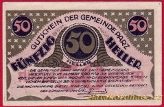 Parz - 50 haléřů - 1920
