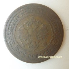 Rusko - 3 kopějka 1904 - S.P.B.