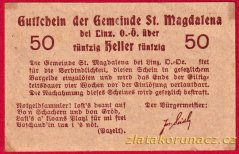 St. Magdalena - 50 haléřů - 1920