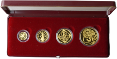 1997 - Sada  Zlaté mince Koruna Česká Proof