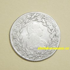 20 Krejcar 1781 B