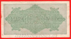 Německo - 1000 mark 15.9.1922 - série S-HH