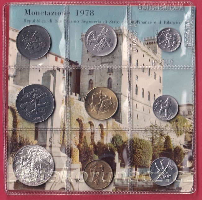 San Marino 1978 - Provedení: Standard