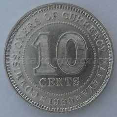 Malaya - 10 cents 1939