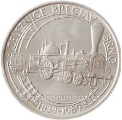 1989 - 50Kčs - Železnice - Standart
