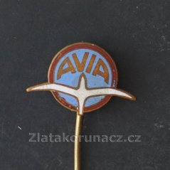 Avia kulatý světle modrý
