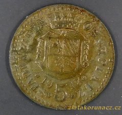 Německo - Weiden - 5 pfennig 1917