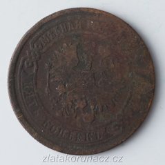 Rusko - 5 kopějek 1873 E.M.