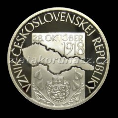2018 - 10€ - Vznik Československé republiky - Proof
