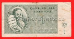 1 K - Terezínská poukázka A 042