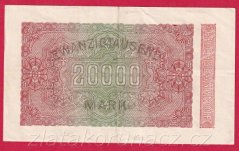 Německo - 20.000 mark 20.2.1923 - série Q-KH