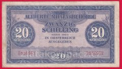 Rakousko - 20 Schilling 1944 Military