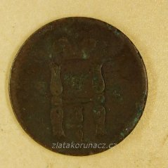 Rusko - 1 kopějka 1853