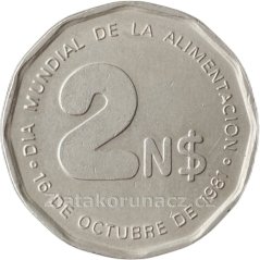 Uruguay - 2 new pesos 1981