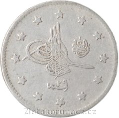 Turecko - 2 kurush 1293/29 (1903) - Abdul Hamid II.