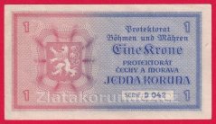 1 Koruna 1940 D 042