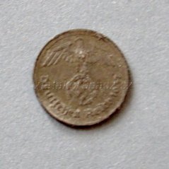 Německo-1 Reichspfenig 1937 D