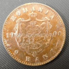 Rumunsko - 2 bani 1900