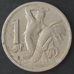 1 koruna 1930