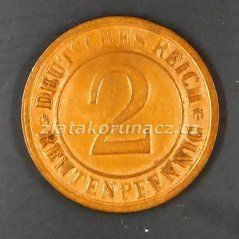 Německo - 2 Rentenpfennig 1923 A