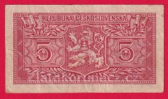 5 Kčs 1949 A 107