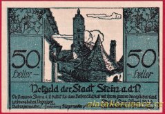 Stein an der Donau - 50 haléřů - 1920 - zelená